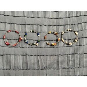 Set of 4 Pearl Bracelets Stretchy